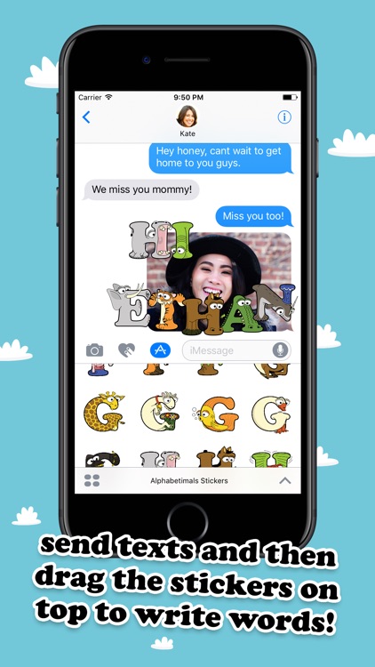 Alphabetimals Stickers