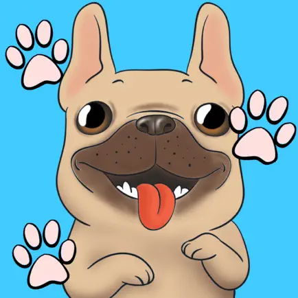 Frenchie Luv - French Bulldog Emojis Cheats