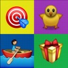 Icon Guess the Emoji phrase riddles or words Quiz