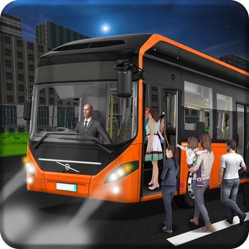 Real Urban City Passanger Bus Speed Driving icon