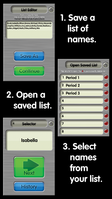 Screenshot #1 pour NameSelector