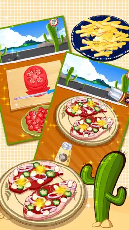 Game screenshot Real Mexican Taco - cooking game for kids hack