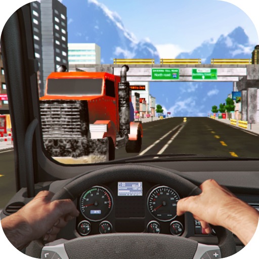 Trucker Skill Driving 3D Icon