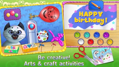 Kitty Cat Birthday Surprise: Care, Dress Up & Play screenshot 3