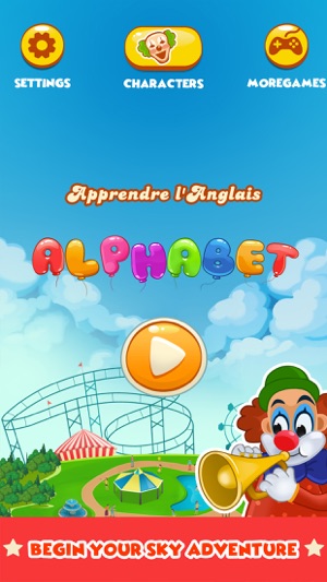 Apprendre l'Anglais alphabet