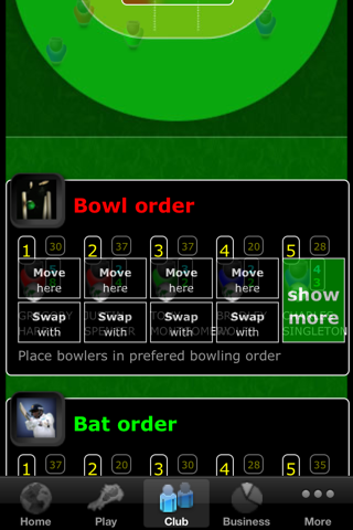 run Cricket Manager screenshot 2