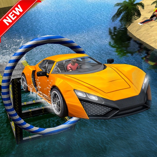 Water Surfing – Car Driving and Beach Surfing 3D icon