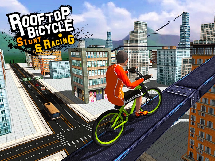 Rooftop bicycle simulator 2019