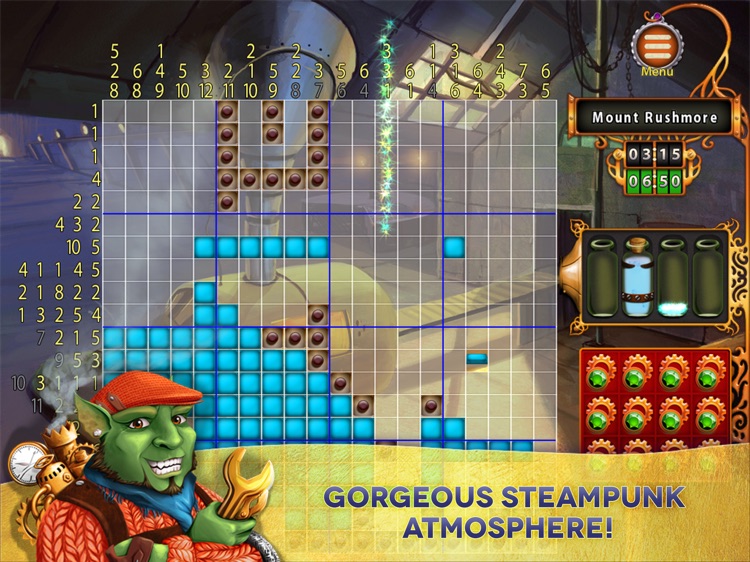 Gizmos - Steampunk Nonograms