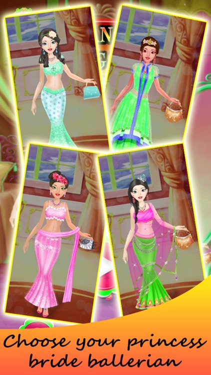 Princess Bride Ballerina Dress Up Girl