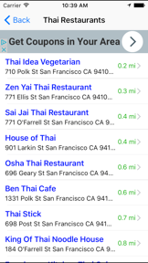 Asian Food Restaurant Finder Nearby screenshot