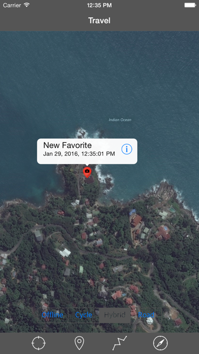 MAHE (SEYCHELLES) – GPS Travel Map Offline Navigator Screenshot 4