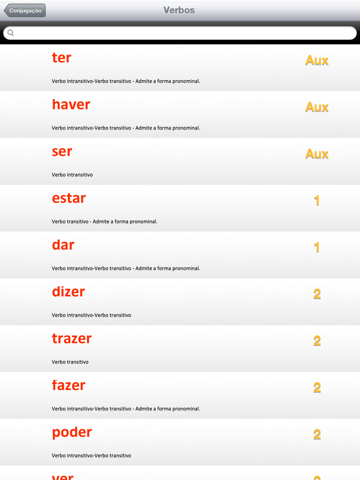 Screenshot #5 pour La conjugaison portugaise LOBS