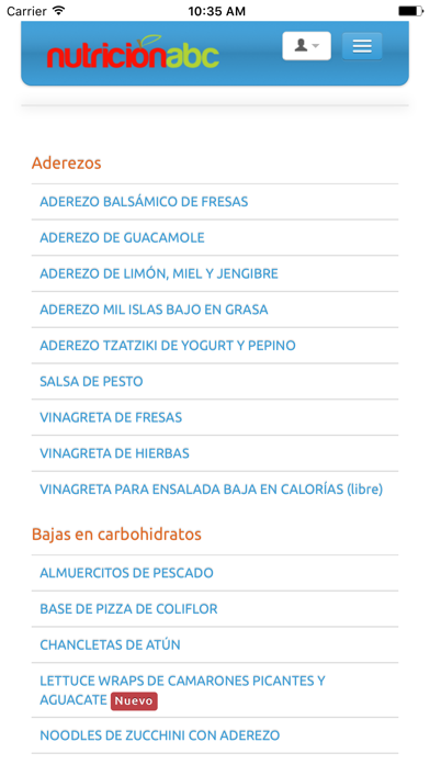 App screenshot