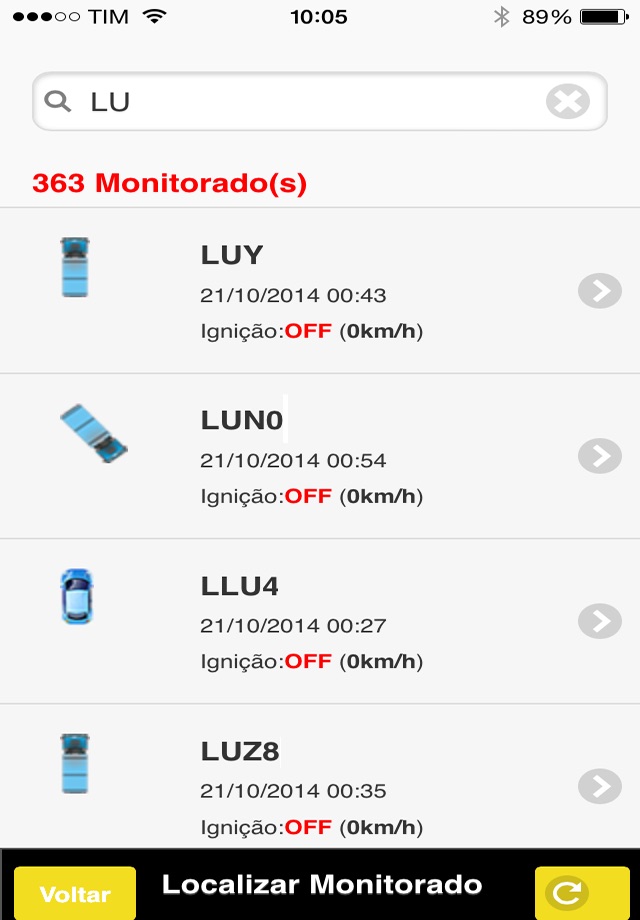 GPS7 Cliente screenshot 2