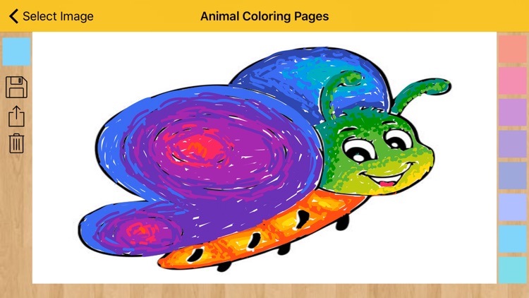 Animal Coloring Pages - Coloring book with animals