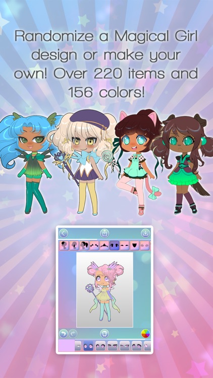 CreateShake: Magical Girl Designer