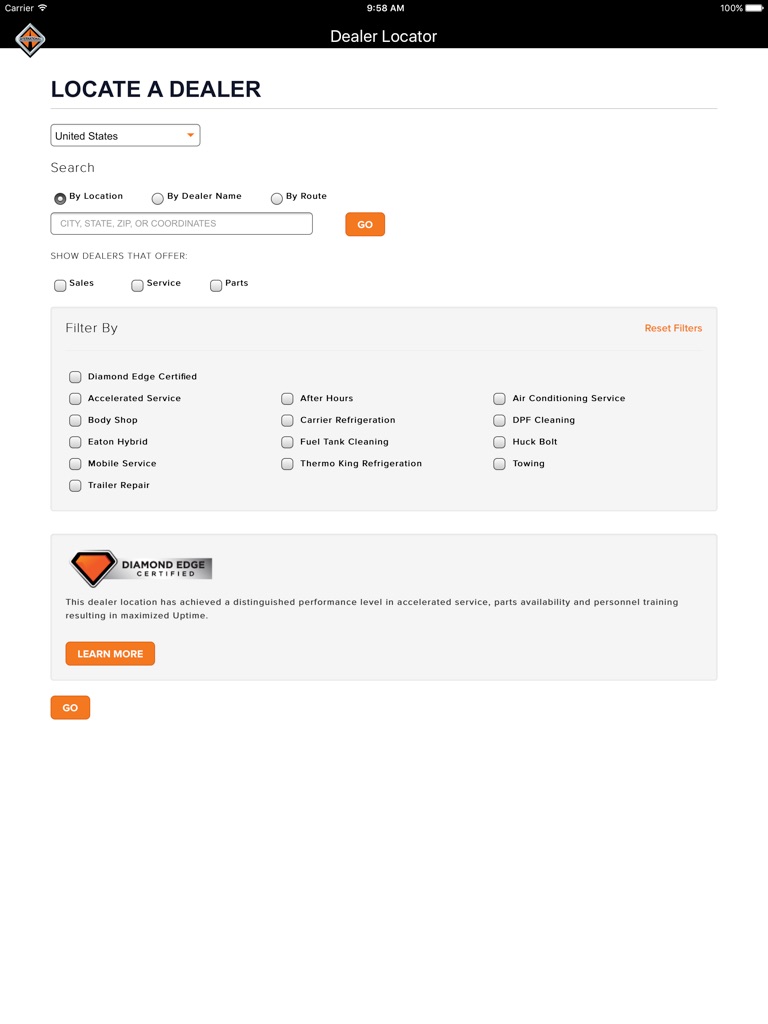 【图】International Dealer Locator(截图3) 【图】International Dealer Locator(截图3)