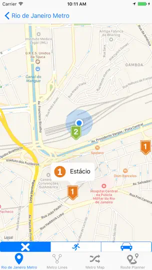 Screenshot von Rio De Janeiro Metro auf dem iPhone 3