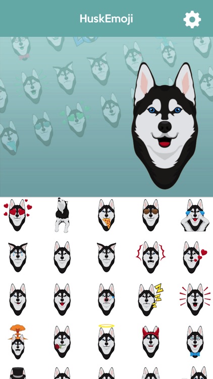 HuskEmoji - Huskymoji sticker keyboard