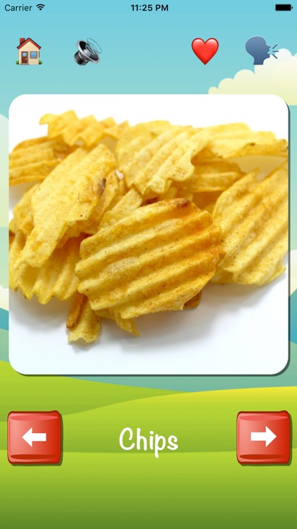 Learning Foods and Drinks | with voice and game