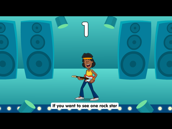 Screenshot #5 pour Five Little Rock Stars