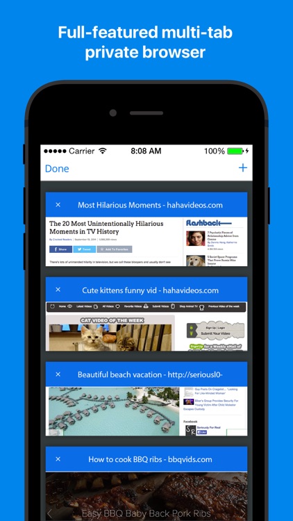Secure Private Browser
