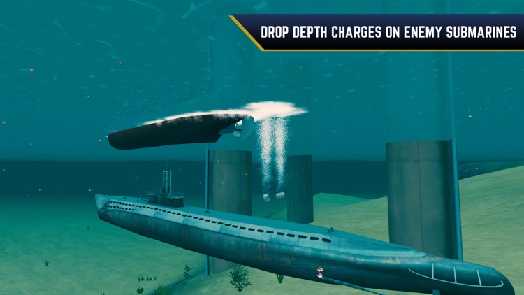 Enemy Waters : Submarine and Warship battles screenshot-3