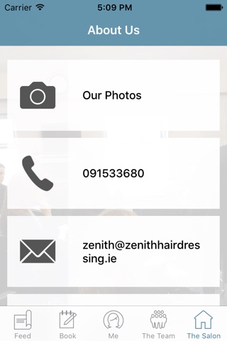 Zenith Hairdressing Galway screenshot 3