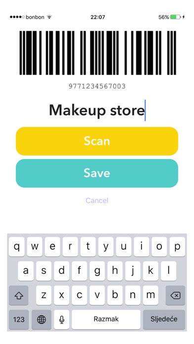 Screenshot #2 pour Kartice - Scan loyalty cards