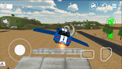 Flying Car Driving Simulator 3Dのおすすめ画像1