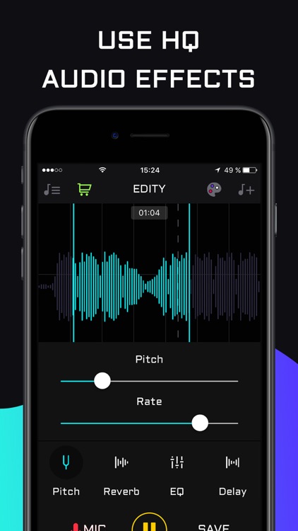 Edity-Audio & music editor pro screenshot-3