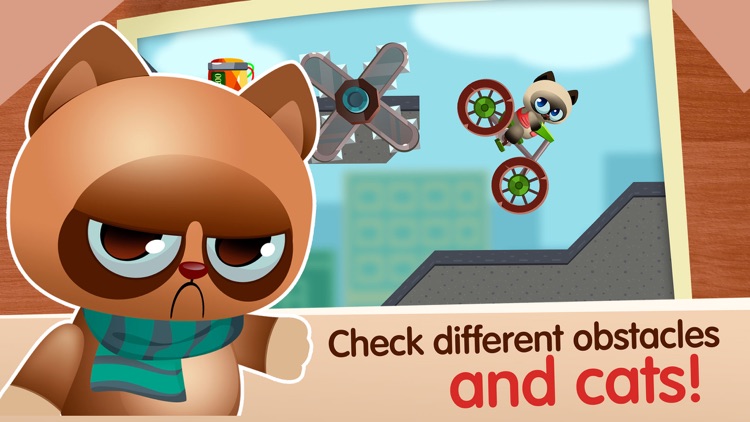 Cats Car Demolition Race screenshot-3