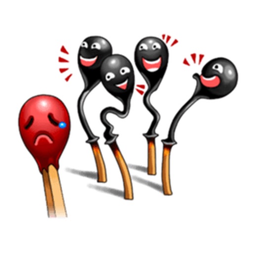 Life of Matchsticks Emoji Sticker icon