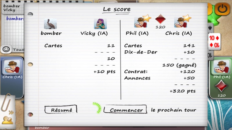 Belote Online screenshot 4