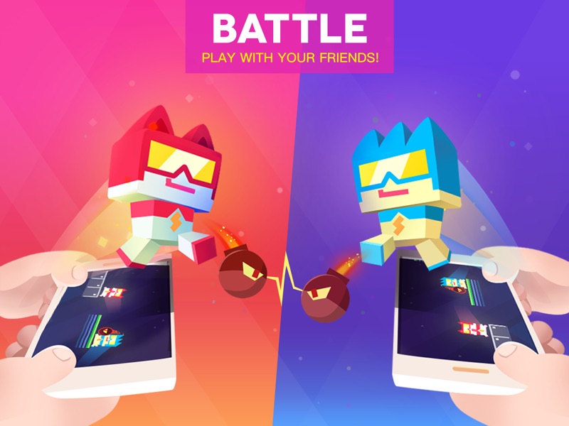 Super Phantom Cat - be a jumping bro official gameplay screenshot 1