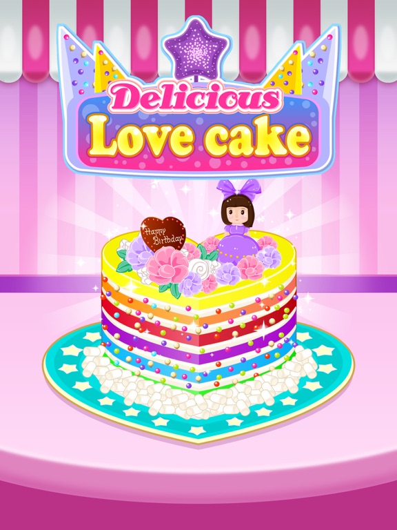 Delicious Love Cake - Cooking Game For Kids