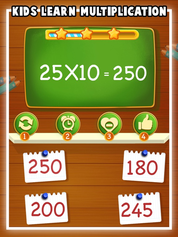 Screenshot #4 pour EduLand Maths Trainer - Multiplication For Kids