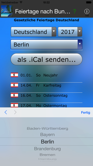 Updated Feiertage Nach Bundeslandern Pc Iphone Ipad App Mod Download 2021