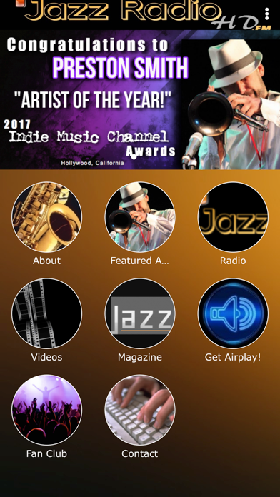 Screenshot #1 pour JazzRadioHD.FM