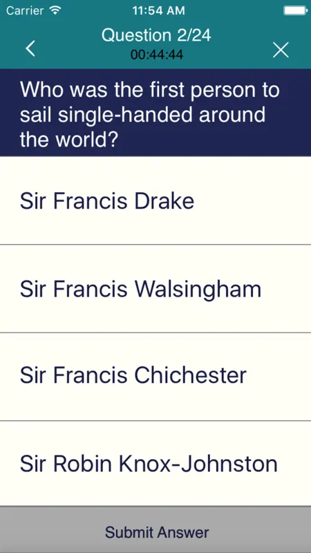 BritTest: Life in the UK Test practice tests screenshot 3 of 5