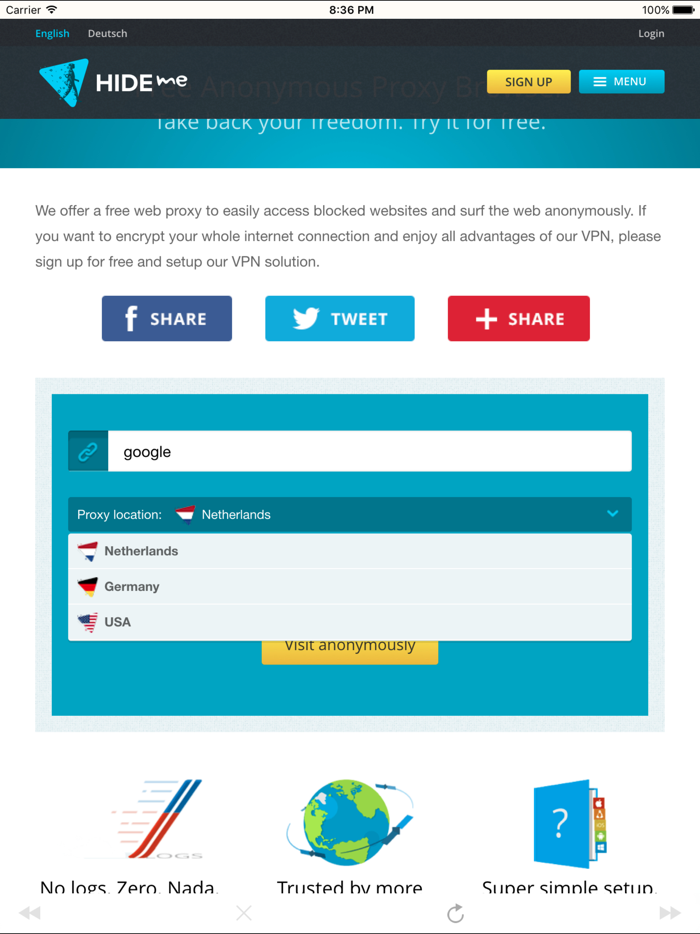 مُتصفح بروكسي