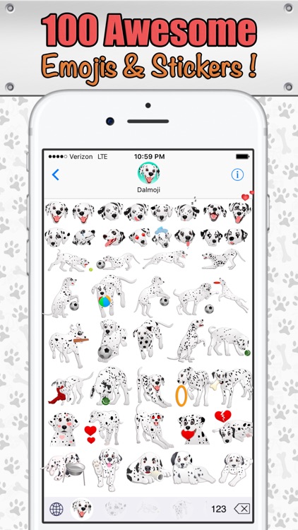 Dalmoji- Dalmatian Emojis and Stickers!