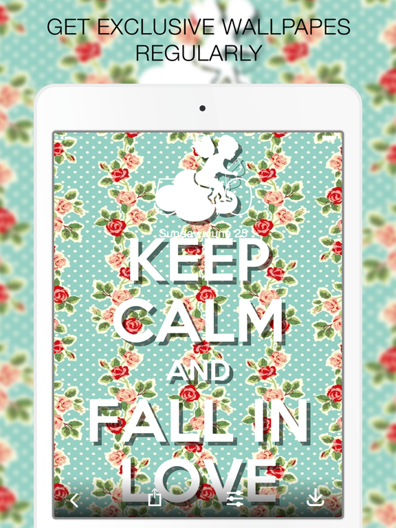 Screenshot #6 pour Keep Calm Wallpapers & Keep Calm Quotes
