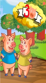 Interactive three little pigs screenshot