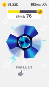 Tricky Fidget Spinner - Tappy Challenge screenshot #3 for iPhone