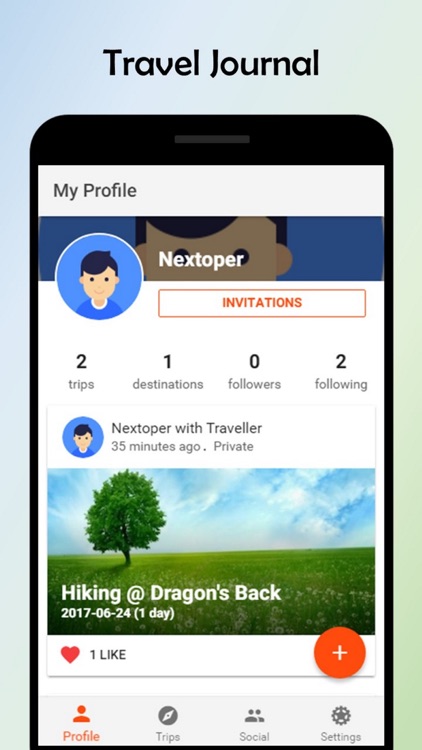 Nextop - Social Travel Journal