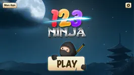 Game screenshot 123 Ninja the First Numbers Slicing Game for Kids mod apk