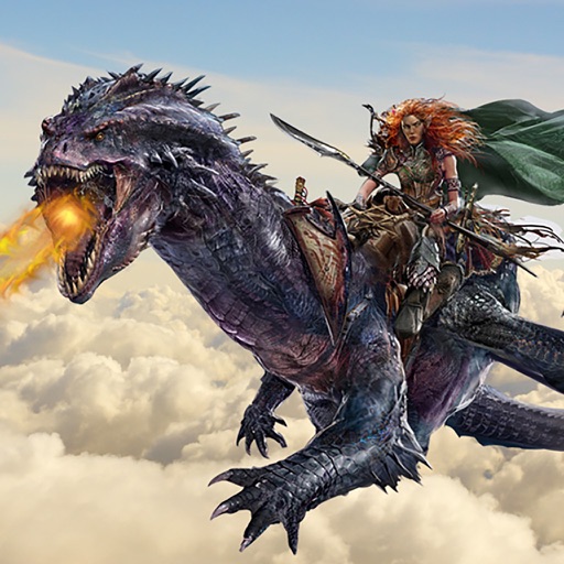 Dragon woman : fight of thrones icon