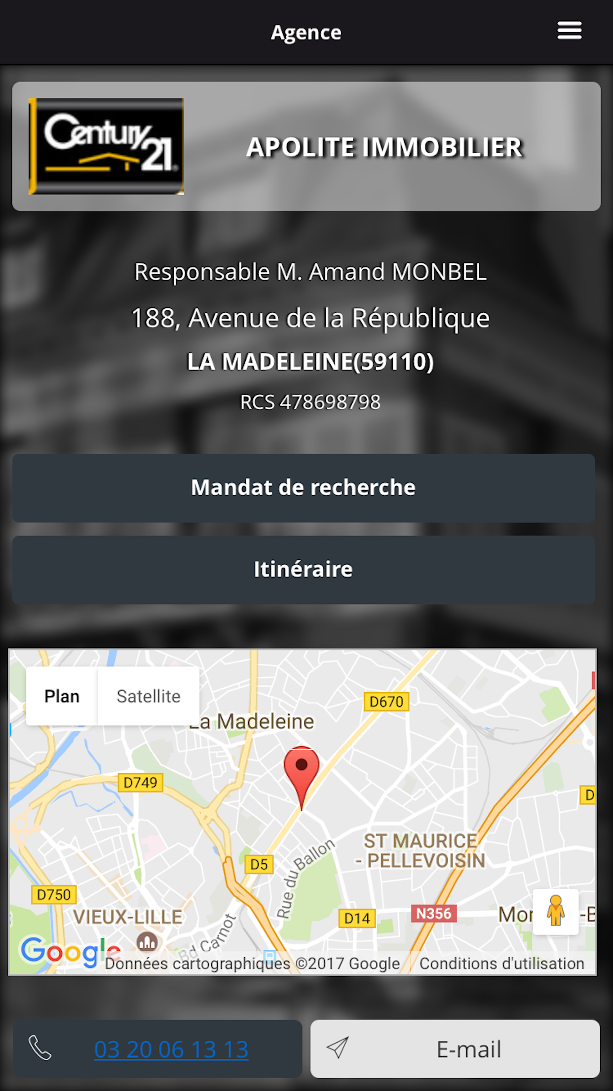 CENTURY 21 LA MADELEINE